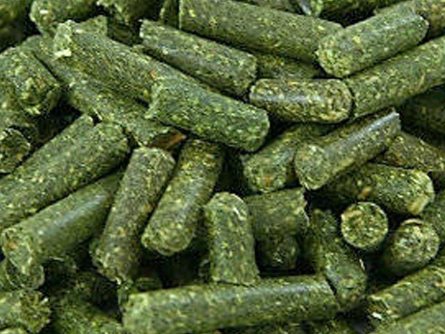 Alfalfa Pellets 50 lb. - Tyrone Milling Inc.