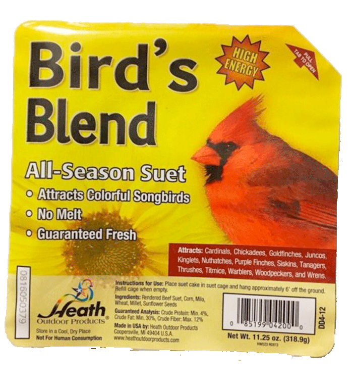 Birds Blend All Season Suet Tyrone Milling Inc.