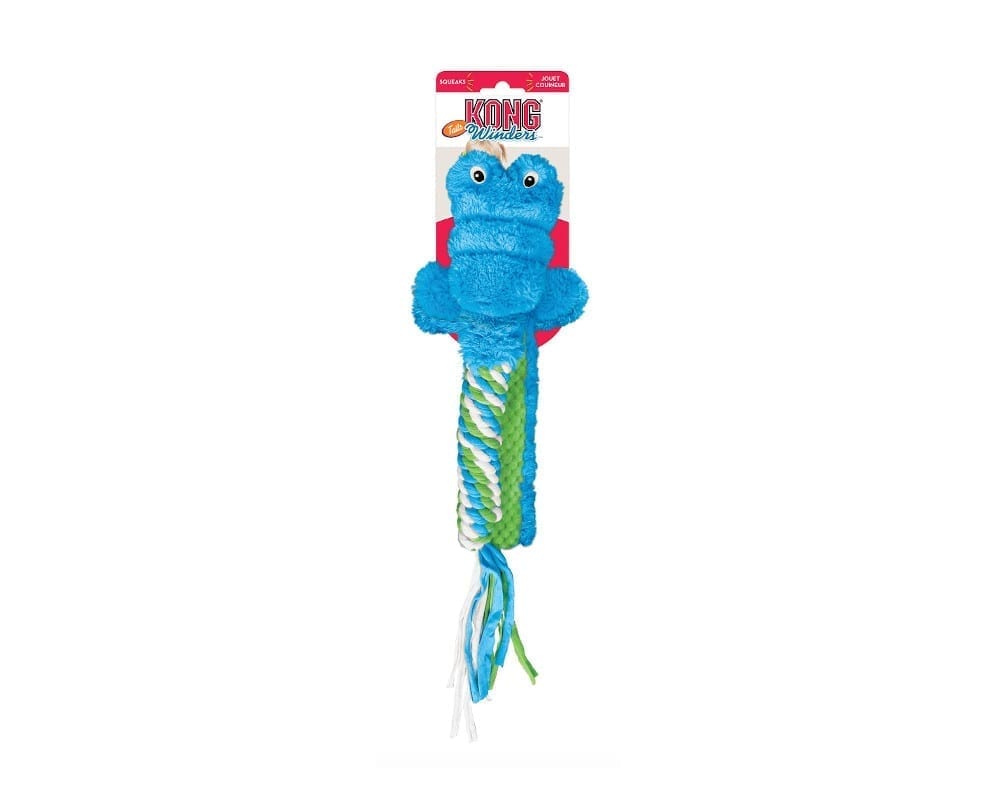 kong alligator dog toy