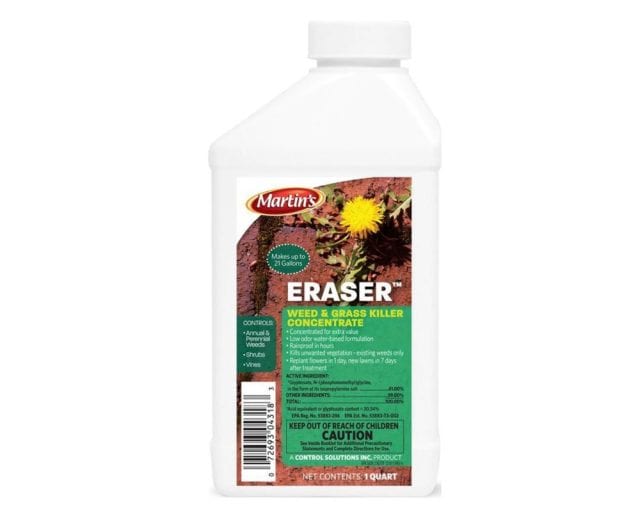 Eraser Weed and Grass Killer Concentrate (32 oz) Tyrone Milling Inc.