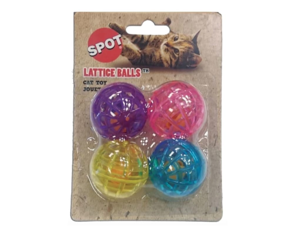 Lattice Balls for Cats (4 pack) Tyrone Milling Inc.