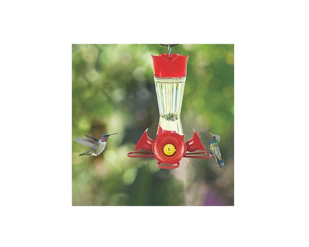 Hummingbird Feeder with Bee Guards (8 oz) Tyrone Milling Inc.